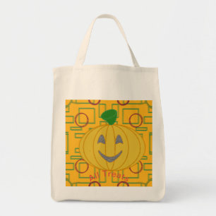 Bolsa Tote Design de Costume Laranja Todas as Tratações SemTr
