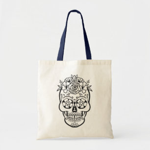 Bolsa Tote Design de crânio