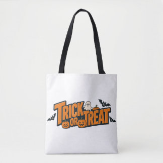 Bolsa Tote design de doce ou travessura
