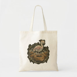 Bolsa Tote Design de Flamingo Assustador Vintage para Hallowe