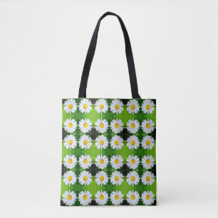 Bolsa Tote Design de Flor do Botão para a Barra de Toques