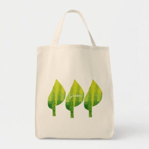 Bolsa Tote Design de folha ecológica