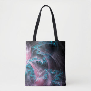 Bolsa Tote Design de fundo de textura fractal