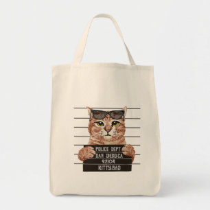Bolsa Tote design de gato fofo design para gatos amantes