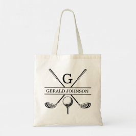Bolsa Tote Design de Golf - Modelo de Monograma