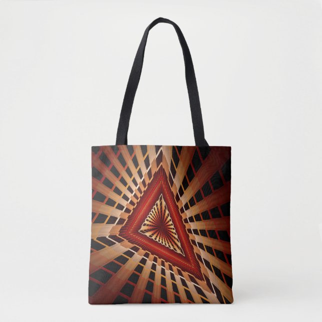 Bolsa Tote design de Gráfico Frágil Moderno de Rede Fantástic (Frente)