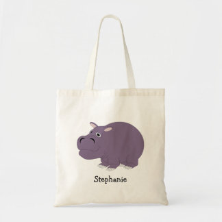 Bolsa Tote Design de Hipopótamo
