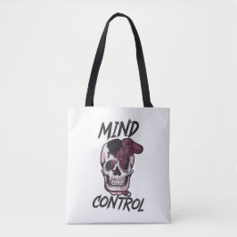 Bolsa Tote Design de jogos de controle da mente