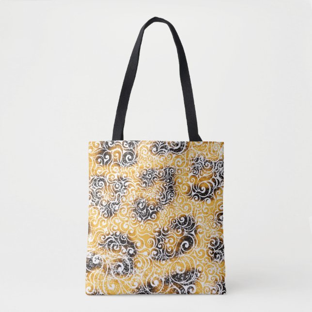 Bolsa Tote Design de Leopard Suave (Frente)