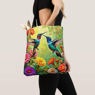 Bolsa Tote Design de Mágica de Beija-Amarelo
