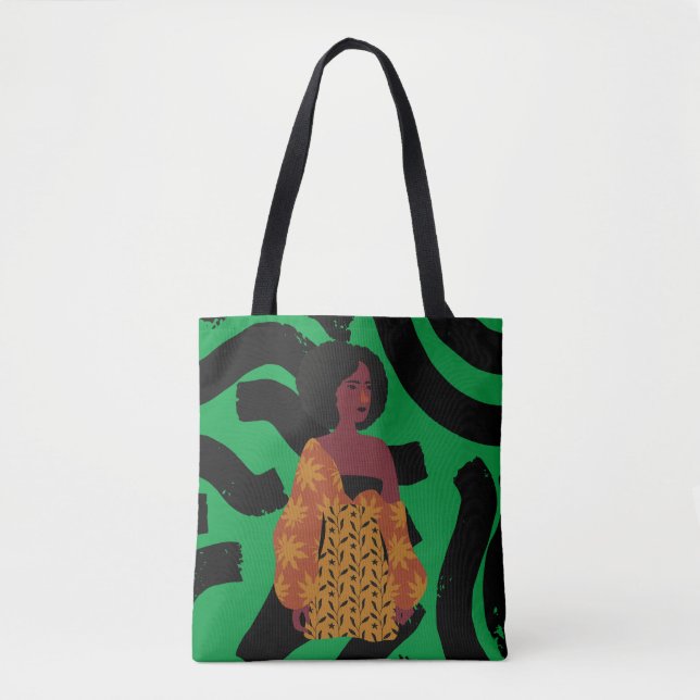 Bolsa Tote Design de Mulheres II (Frente)