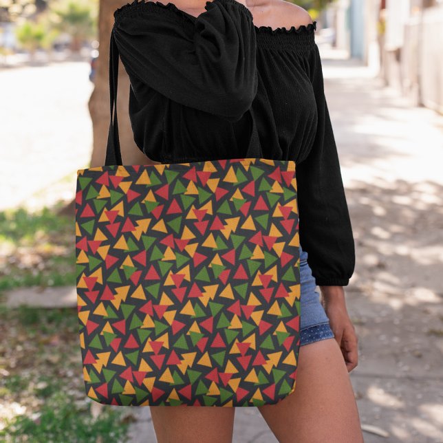 Bolsa Tote Design de padrão africano (Criador carregado)