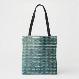 Bolsa Tote design de padrão digital abstrato moderno 1261