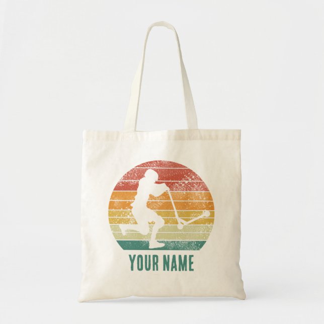 Bolsa Tote Design de patinete E-Patinete de Substituição Suns (Frente)