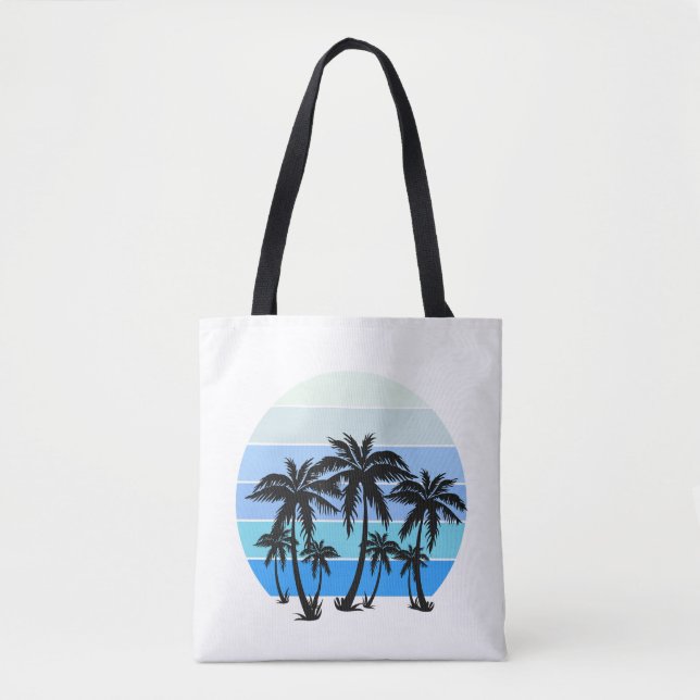 Bolsa Tote Design de praia incrível (Frente)