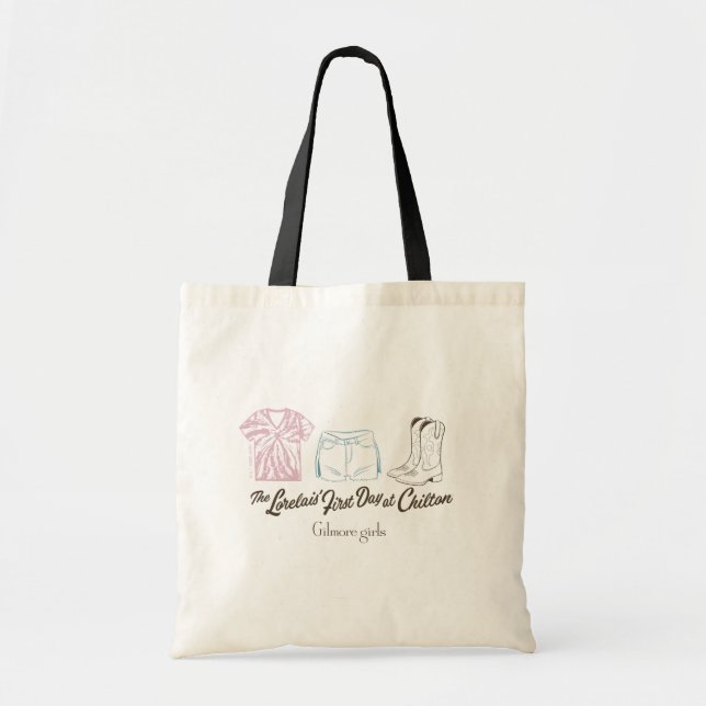 Bolsa Tote Design de Roupa da Lorelai Chilton de Gilmore Girl (Frente)