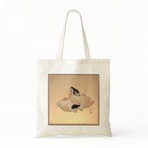 Design de sacola de compras inspirado em pintura j