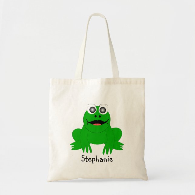 Bolsa Tote Design de Sapo (Frente)