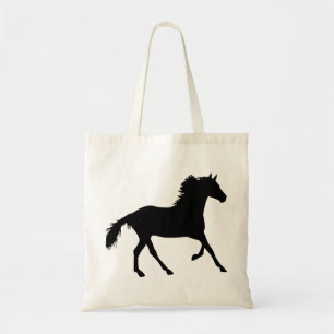 Bolsa Tote Design de Silhouette Cavalo