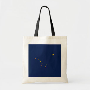 Bolsa Tote Design de Sinalizador do Estado do Alasca