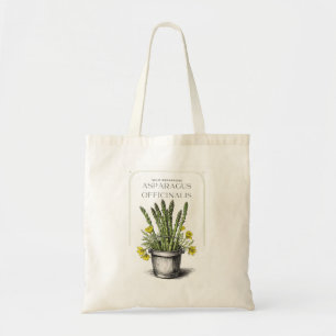 Bolsa Tote Design de Sketch de Espargos Selvagens: Inspirado 