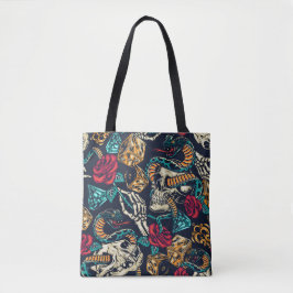 Bolsa Tote Design de Tatuagem Retroativa