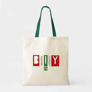 Bolsa Tote Design de texto motivacional