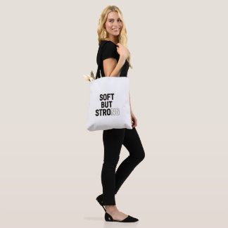 Bolsa Tote Design de Tipografia Minimalista Negrito