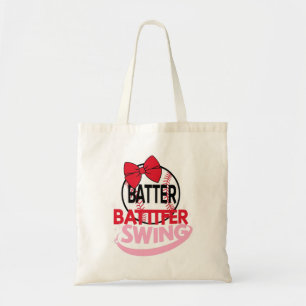 Bolsa Tote Design de "Troca de Bateria de Bateria de Beisebol