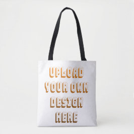 Bolsa Tote Design de Upload Personalizado de Produto