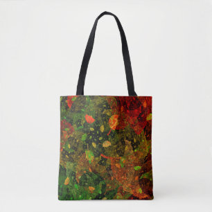 Bolsa Tote Design decorativo colorido do outono
