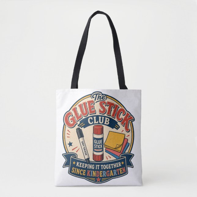 Bolsa Tote Design Divertido de Sala de Aula para Professores (Frente)