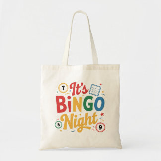 Bolsa Tote Design Divertido para Amantes de Bingo – Presente 