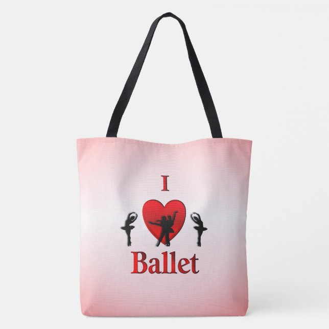 Bolsa Tote Design do Balé legal I (Verso)