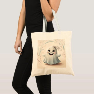 Bolsa Tote Design do Dia das Bruxas Adorável Amigo Fantástico