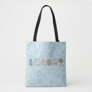 Bolsa Tote Design do diagrama de biologia 