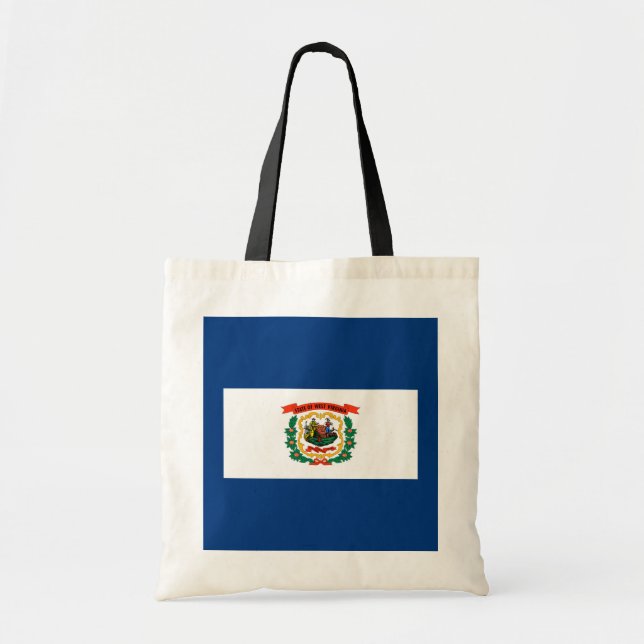 Bolsa Tote Design do Estado da Virgínia Ocidental (Frente)