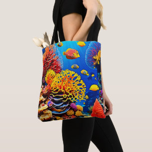 Bolsa Tote Design do Jardim Submarino