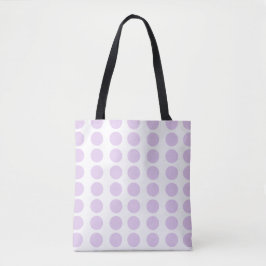 Bolsa Tote Design do Lavanda Bolinhas