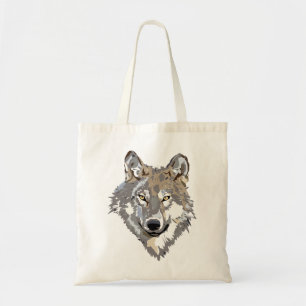 Bolsa Tote Design do Lobo Solitário