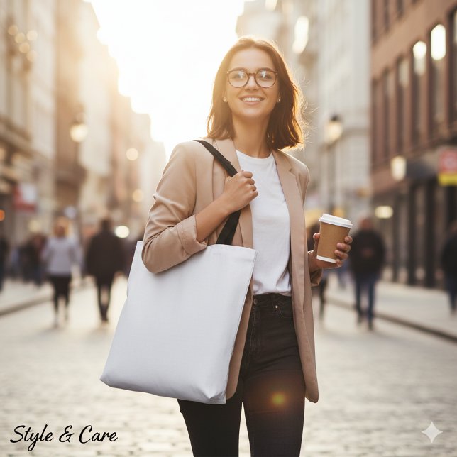 Bolsa Tote Design do seu sonho - Expressão criativa (Design Your Dream - Creative Expression Tote Bag)