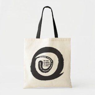 Bolsa Tote Design Elegante Meu Pai está prestes a quebrar uma