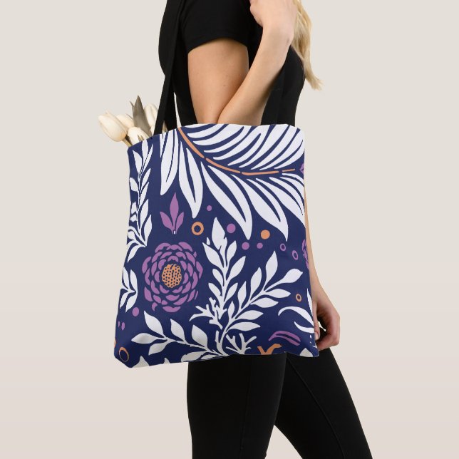 Bolsa Tote Design Floral 22 (Close Up)