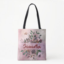 Design floral bonito com nome
