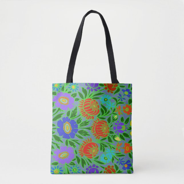 Bolsa Tote Design floral nº 2 (Frente)