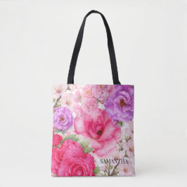 Bolsa Tote Design Floral Personalizado