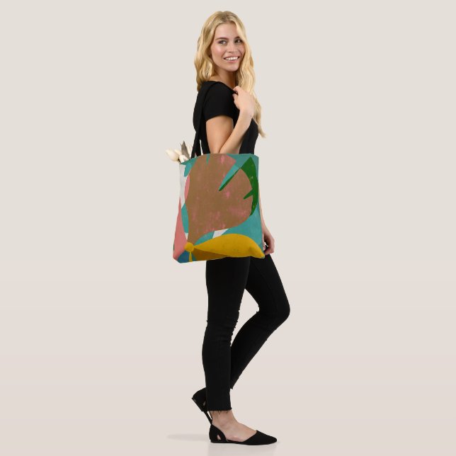 Bolsa Tote Design Floral Retro Quente (No(a) Modelo)