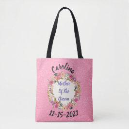 Bolsa Tote Design Floral Wreath da Mãe do Chão