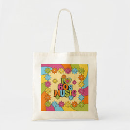 Bolsa Tote Design Inspirado na Música dos Anos 60 para Amante