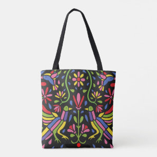 Bolsa Tote Design mexicano floral